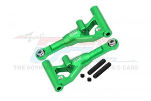 GPM TFM055 7075 ALLOY REAR UPPER SUSPENSION ARMS 10535 FOR TRAXXAS 1/10 4-TEC DRIFT  REAR WHEEL DRIVE ON-ROAD DRIFT CAR 105237-4 - TFM055-G