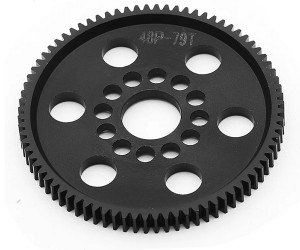 UNVERSIAL DERLIN 48 PICTCH SPUR GEAR 75T - 90T FOR 1/10 3RACING SAKURA D4 D5S XI SPORT ADVANCE S TOURING CAR - RS-SG4879T