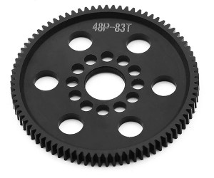 UNVERSIAL DERLIN 48 PICTCH SPUR GEAR 75T - 90T FOR 1/10 3RACING SAKURA D4 D5S XI SPORT ADVANCE S TOURING CAR - 83T - RS-SG4883T