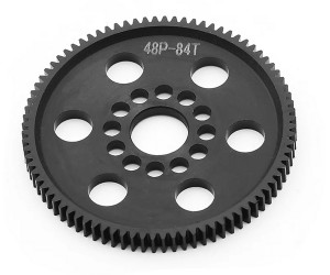 UNVERSIAL DERLIN 48 PICTCH SPUR GEAR 75T - 90T FOR 1/10 3RACING SAKURA D4 D5S XI SPORT ADVANCE S TOURING CAR - 84T - RS-SG4884T