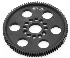 UNVERSIAL DERLIN 48 PICTCH SPUR GEAR 75T - 90T FOR 1/10 3RACING SAKURA D4 D5S XI SPORT ADVANCE S TOURING CAR - RS-SG4889T