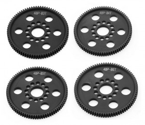 UNIVERSAL DERLIN 48 PITCH SPUR GEAR 75T - 90T FOR 1/10 3RACING SAKURA D4 D5S XI SPORT ADVANCE S TOURING CAR - RS-SG488386T