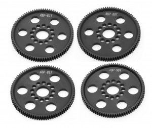 UNIVERSAL DERLIN 48 PITCH SPUR GEAR 75T - 90T FOR 1/10 3RACING SAKURA D4 D5S XI SPORT ADVANCE S TOURING CAR - RS-SG488790T