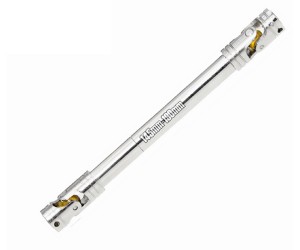 STAINLESS STEEL MAIN AXLE DRIVE SHAFT FOR 1/10 AXIAL SCX10 CAPRA TRAXXAS TRX-4 TRX-6 CRAWLER TRUCK - RS-TRX145190-SI