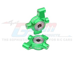 GPM TFM021 7075 ALLOY FRONT STEERING BLOCK LARGER INNER BEARING 10537 FOR TRAXXAS 1/10 4-TEC RC DRIFT CAR - TFM021-G