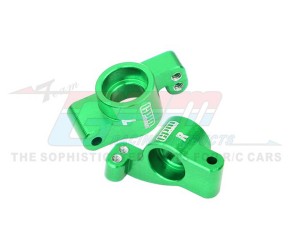 GPM LMB022 7075 ALLOY REAR HUBS LOS-1768 FOR LOSI 1/24 Micro-B 2WD Buggy LOS00007 - GREEN - LMB022-G