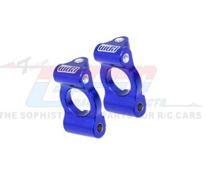 GPM LMB019 7075 ALLOY FRONT CASTER BLOCKS LOS-1984 FOR RC LOSI 1/24 Micro-B 2WD Buggy RTR LOS00007 - BLUE - LMB019-B