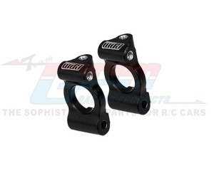 GPM LMB019 7075 ALLOY FRONT CASTER BLOCKS LOS-1984 FOR RC LOSI 1/24 Micro-B 2WD Buggy RTR LOS00007 - BLACK - LMB019-BK