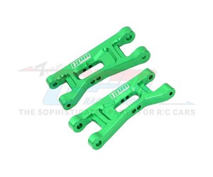 GPM LMB055 7075 ALLOY FRONT LOWER ARMS LOS-1768 FOR RC LOSI 1/24 Micro-B 2WD Buggy RTR LOS00007 - GREEN - LMB055-G