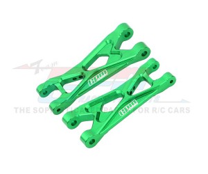 GPM LMB056 7075 ALLOY REAR LOWER ARMS LOS-1768 FOR RC LOSI 1/24 Micro-B 2WD Buggy RTR LOS00007 - GREEN - LMB056-G