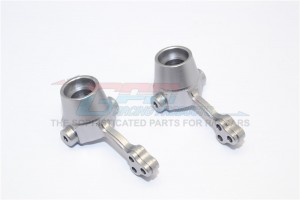 GPM GM021 ALUMINIUM FRONT KNUCKLE ARM 1/10 RC G-MADE R1 ROCK BUGGY - GM021-GS