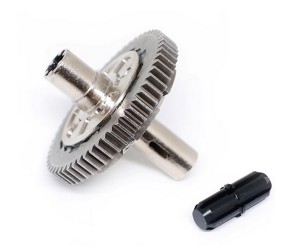 Steel M0.8 57T SLIPPER SET W. SHAFT  ARA310949 AR310881 FOR 1/10 BIG ROCK GRANITE KRATON SENTON 1/8 TYPHON 3S BLX - BLACK - RS-ARA310948/BK