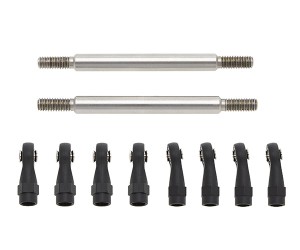 STAINLESS STEEL M4 TIE ROD LINKS 60 - 155mm FOR AXIAL RACING SCX10 CAPRA TRAXXAS TRX-4 TAMIYA CC-01 CC-02 CRAWLER TRUCK - RS-SSM4060