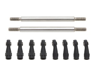 STAINLESS STEEL M4 TIE ROD LINKS 60 - 155mm FOR AXIAL RACING SCX10 CAPRA TRAXXAS TRX-4 TAMIYA CC-01 CC-02 CRAWLER TRUCK - RS-SSM4070