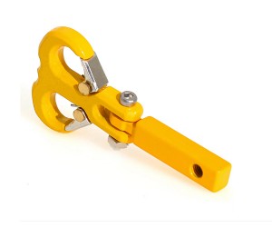 METAL 2 WAY WINCH RESCUE TOW HOOK DROP HITCH RECEIVER FOR 1/10 RC TRAXXAS TRX-4 AXIAL RACING SCX10 GEN 7 GEN 8 CRAWLER - RS-BTH05/YE