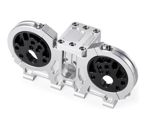 ALUMINUM DUAL MOTOR MOUNT 42 49 56 SERIES ARA320664 FOR 1/7 ARRMA 1/7 LIMITLESS V2 Speed Bash Roller ARA7116V2 - RS-ARA320664/SI