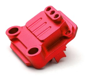 ALUMINUM REAR GEARBOX  COVER 0005375 FOR 1/10 TAMIYA TA01 TA02 DF01 TOP FORCE MANTA RAY - RS-TA0005375/RE