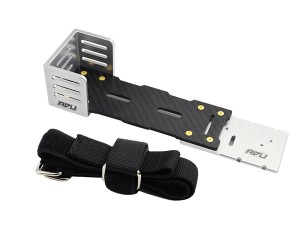 EXTEND HEIGHT VERSION CARBON FIBER W. ALUMINUM BATTERY TRAY  C-00180-615 For TEAM CORALLY KAGAMA KRONOS XB6 - RS-C-00180-615/V2