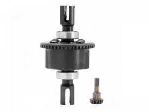 ALUMINUM FRONT / REAR DIFF SET 43T 10T ARA310957 ARA311054 FOR ARRMA 1/7 FIRETEAM MOJAVE 1/8 KRATON OUTCAST 6S BLX - RS-ARA310957/BK