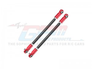 GPM TXM047S-OC-V1 4140 CARBON STEEL ADJUSTABLE FRONT STEERING ROD WITH 7075 ALLOY ENDS 7897 FOR TRAXXAS 1/5 X-MAXX 6S MONSTER TRUCK 77076-4 - TXM047S-OC-V1-BER