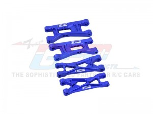 GPM LMB5556 7075 ALLOY FRONT & REAR LOWER ARMS LOS-1768  FOR LOSI 1/24 Micro-B 2WD Buggy RTR LOS00007  - LMB5556-B