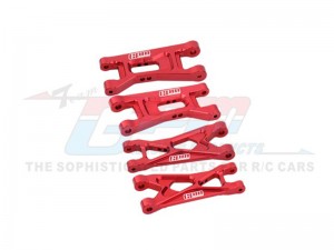 GPM LMB5556 7075 ALLOY FRONT & REAR LOWER ARMS LOS-1768  FOR LOSI 1/24 Micro-B 2WD Buggy RTR LOS00007  - LMB5556-R