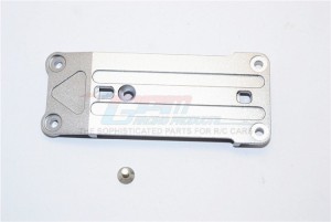 GPM TXM300F ALUMINIUM FRONT SUSPENSION HOLDER TRAXXAS XMAXX - Gun Silver - TXM300F-GS
