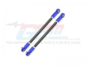 GPM XRT047S 4140 CARBON STEEL ADJUSTABLE FRONT STEERING ROD WITH 7075 ALLOY ENDS 7897 FOR TRAXXAS 1/6 4WD XRT 8S X-MAXX Wide kit MONSTER  - XRT047S-B
