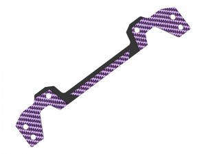 3RACING SAK-D644GA CARBON GRAPHITE READ BODY POST PLATE FOR 1/10 SAKURA D6 SPORT DRIFT ONROAD CAR - SAK-D644GA/PU