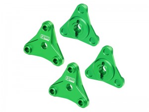 GPM HS2010 7075 ALLOY FRONT & REAR WHEEL HEXES FOR 1/10 TAMIYA  1/10 HOTSHOT II 2024 BUGGY 58737 - HS2010-G