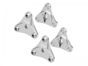 GPM HS2010 7075 ALLOY FRONT & REAR WHEEL HEXES FOR 1/10 TAMIYA  1/10 HOTSHOT II 2024 BUGGY 58737 - HS2010-S