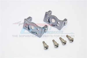 ALUMINIUM FRONT C HUB WITH KING PIN GMADE SAWBACK - Gun silver - SW019-GS