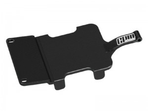 GPM LMB023 7075 ALLOY ELECTRONICS AND RECEIVER MOUNTING PLATE FOR LOSI 1/24 Micro-B 2WD Buggy  LOS00007 - BLACK - LMB023-BK