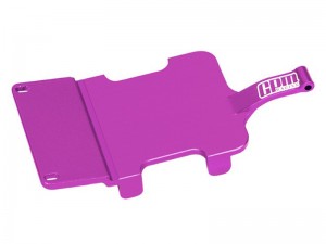 GPM LMB023 7075 ALLOY ELECTRONICS AND RECEIVER MOUNTING PLATE FOR LOSI 1/24 Micro-B 2WD Buggy  LOS00007 - PURPLE - LMB023-P