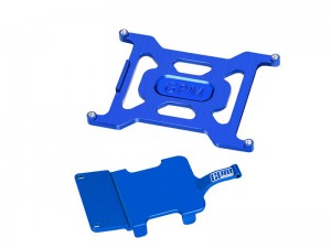 GPM LMB23126 7075 ALLOY BATTERY HOLDER & ELECTRONICS AND RECEIVER MOUNTING PLATE FOR LOSI 1/24 Micro-B 2WD Buggy  LOS00007 - LMB23126-B