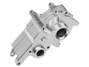 GPM LMB013 ALLOY TRANSMISSION CASE LOS-1769 FOR LOSI 1/24 MICRO-B BUGGY LOS00007 - SILVER - LMB013-S