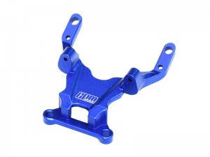 GPM LMB012FA 7075 ALLOY FRONT BULKHEAD LOS-1770 FOR 1/24 LOSI RC MICRO-B BUGGY LOS00007 - BLUE - LMB012FA-B