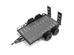 METAL TRAILER HITCH ASSEMBLED 9795 FOR TRAXXAS 1/16 1/18 RC TRX-4M MINI CRAWLER TRUCK - TRX4M-9795/GS