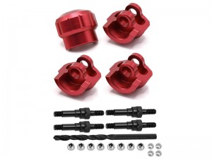 ALUMINUM SHOCK STANDOFF CAP PROTECTOR AR330482 AR330492 FOR 1/7 ARRMA BIG ROCK FIRETEAM INFRACTION KRATON FELONY 1/8 KRATON OUTCAST TYPHON 6S BLX - RED - RS-AR33048292/RE