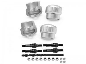 ALUMINUM SHOCK STANDOFF CAP PROTECTOR AR330482 AR330492 FOR 1/7 ARRMA BIG ROCK FIRETEAM INFRACTION KRATON FELONY 1/8 KRATON OUTCAST TYPHON 6S BLX - RS-AR33048292/S