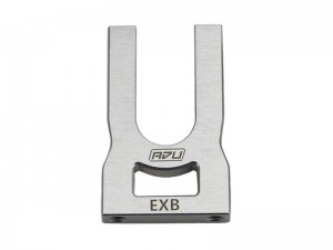 ALUMINUM CENTER DIFF BEARING BOOTM HOLDER ARA311189 FOR  1/8 KRATON 6S V6 EXB  1/8 NOTORIOUS ARA8608V6 - RS-ARA311189/SI