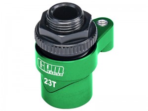 GPM TXMM023TSH 7075 ALLOY 23T SERVO SAVER SET HORN W. BUILT-IN SPRING 10745 FOR 1/10 TRAXXAS MINI MAXX / MINI XRT / MINI SLASH - GREEN - TXMM023TSH-G