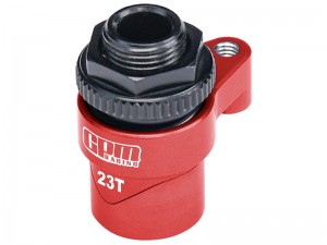 GPM TXMM023TSH 7075 ALLOY 23T SERVO SAVER SET HORN W. BUILT-IN SPRING 10745 FOR 1/10 TRAXXAS MINI MAXX / MINI XRT / MINI SLASH - RED - TXMM023TSH-R