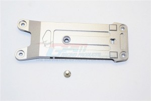GPM TXM300R ALUMINIUM REAR SUSPENSION HOLDER TRAXXAS XMAXX - Gun Silver - TXM300R-GS