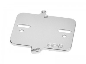 7075 ALLOY ELECTRONIC MOUNT PLATE 10777 FOR RC 1/10 TRAXXAS MINI MAXX MONSTER TRUCK 107154-1 - SILVER - TXMM051-S