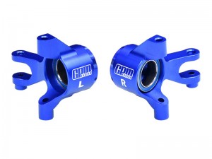 GPM TXMM021 7075 ALLOY FRONT STEERING BLOCKS WITH OVERSIZE BEARING 10736 FOR TRAXXAS MINI MAXX MINI XRT MINI SLASH - TXMM021-B
