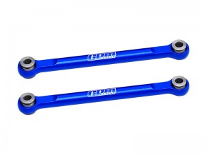GPM TXMM162 7075 ALLOY FRONT STEERING TOE LINKS 10742 FOR TRAXXAS MINI MAXX MONSTER TRUCK 107154-1 - BLUE - TXMM162-B