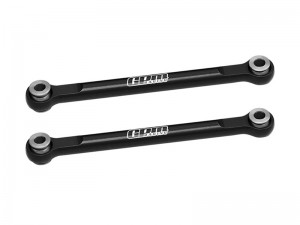 GPM TXMM162 7075 ALLOY FRONT STEERING TOE LINKS 10742 FOR TRAXXAS MINI MAXX MONSTER TRUCK 107154-1 - TXMM162-BK