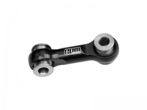 GPM TXMM024/TR 7075 ALLOY STEERING DRAG LINK 10743 FOR 1/10 RC TRAXXAS MINI MAXX MINI XRT  MINI SLASH - TXMM024/TR-BK