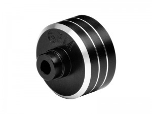 GPM TXMM011 7075 ALLOY FRONT / REAR DIFF CASE 10781 FOR TRAXXAS MINI MAXX MINI XRT MINI SLASH - BLACK - TXMM011-BK